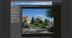 Desktop Screenshot of drmartinpeter.de